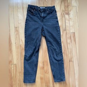 Topshop Mom Jean (Black)